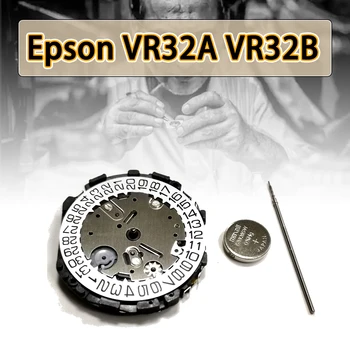 Circulație de cuarț de Înaltă Precizie Cronograf Accesorii Pentru Epson VR32A VR32B Ceas de mână Cuarț Circulație Piese de schimb 3