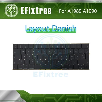 Complet Nou Original A1989 A1990 Tastatura daneză DK Layout Pentru Macbook Pro 13