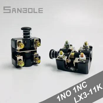 Comutatorul de limitare LX3-11K 6A 500V Primăvară Mecanice de Control al Motorului Micro switch-uri 1NO 1NC 6A 500V 4 terminale cu șuruburi (5PCS) 11