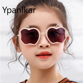 Copii ochelari de Soare Minunat Apple Forme Ochelari de Soare Copii Fete Băieți Ochelari în aer liber Ochelari de protecție Ochelari de Decor pentru Cadouri UV400 15