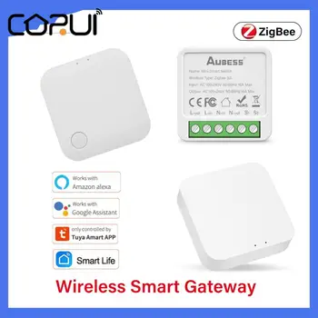 CORUI Zigbee Tuya Smart Switch Hub + WiFi Gateway-Suport 2-Cale App Control de la Distanță Inteligent Viață Alexa Google Acasa Alice 3