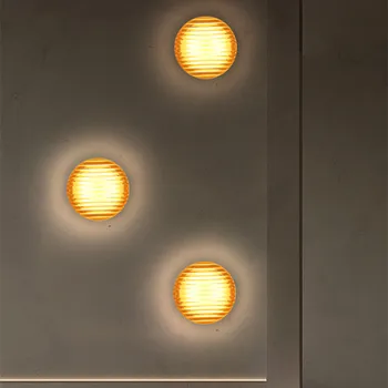 Creative mică lampă de perete Acril design cu LED-uri lampă de portocale Pentru Camera de zi de Decorare Acasă Coridor, dormitor, noptiera lumini de perete 1