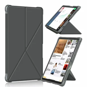 Culoare solidă Tesatura TPU Magnetic Stand pentru Samsung Galaxy Tab A7 Lite 8 7 Cover pentru Galaxy Tab A7 8.7 Inch 2021 SM-T220 T225 9
