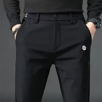 De Iarnă 2022 se Ingroase Golf Pantaloni Pentru Bărbați de Moda Coreea de Elasticitate Uzură Golf pentru Bărbați Pantaloni Sport Pantaloni Lungi Casual Pantaloni 38 14
