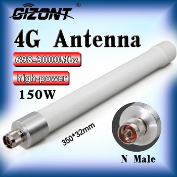 De mare putere 800-2700mhz 3G 2.4 G din fibra de sticla de exterior impermeabil antena AP stație de bază omnidirectional vehicule fraier antena