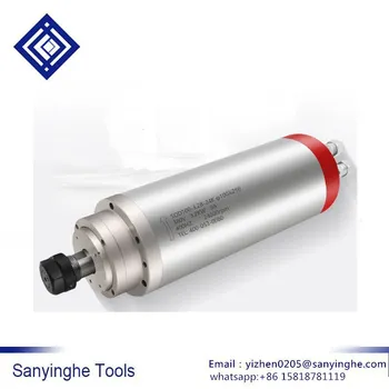 De înaltă calitate Sanyinghe Ax motor 3.2 KW ax electric 220v/380v apa s-a răcit ax motor (100mm diametru)