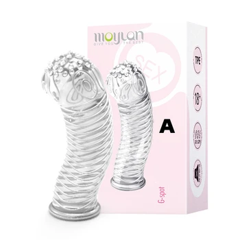 Degetul silicon prezervativ les degetul seturi de jucarii sex cu Degetul Pătuțuri Pentru Același Sex Feminin degetul pătuțuri jucarii Sexuale Femei stimula sex vaginal 7