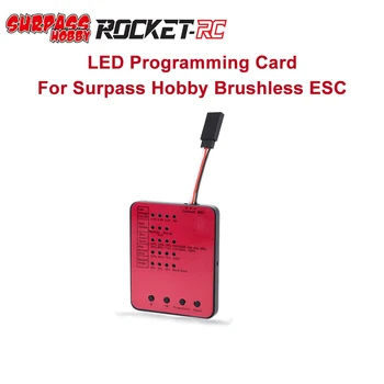 Depăși Hobby CONDUS Card de Programare Pentru Masina RC 25A/35A/45A/60A/80A/120A Brushless ESC regulator de Viteza de Programe pe Card 14