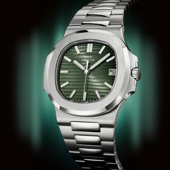 DIDUN NewTOP Brand de Lux Japonia Cuarț Ceasuri pentru Bărbați din Oțel Inoxidabil Ceas Militar de Cauzalitate Afaceri de Moda Ceas Ceas de mână de sex Masculin 14