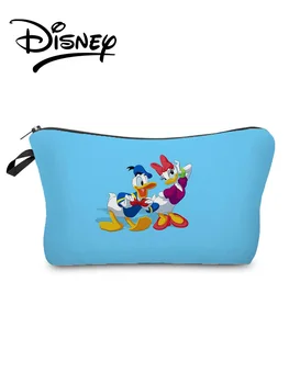 Disney Donald Duck Saci De Cosmetice Desene Animate Sac De Machiaj Casual Eco Reutilizabile Sac De Depozitare Copil Candy Bag Mov Mini Model Personalizat 6
