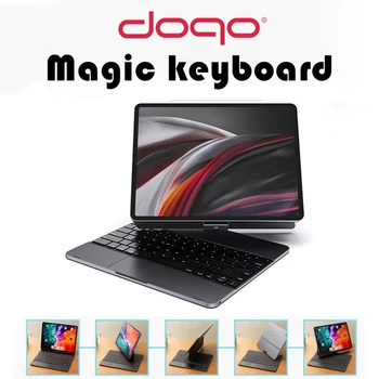 DOQO Aluminiu Magic Tastatura Cu Trackpad-ul Pentru iPad Pro 11 12.9 2020 2021 2018 Aer 4 5 10.9 2022 Pot 360° Rotativ Magnetic Caz 9