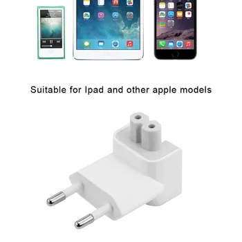 Durabil Călătorie Încărcător Converter-NE la UE Plug Adaptor de Europa UE AC Plug pentru Apple iBook/MacBook/Pro/Air/iPad/iPhone