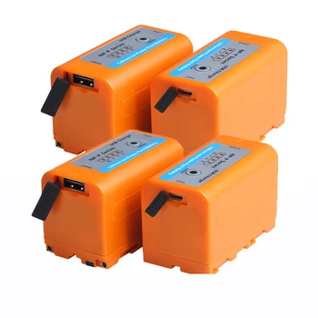 DuraPro 7800mAh NP-F960 NP-F970 Baterie cu Încărcare USB Port si LED-uri Indicatoare de Putere pentru SONY NP F960 F980 F550 F570 F750 F770