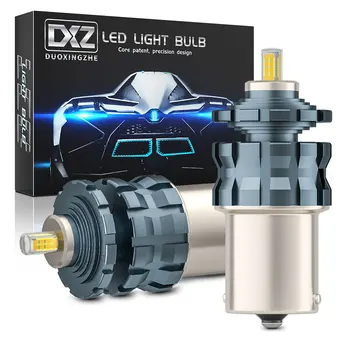 DXZ 2 buc 1156 S25 BA15S P21W 1157 T20 T25 Bec LED Canbus 360° 7440 3156 Rândul său, Masina de Zi de Funcționare Semnal Reverse Lumina de Frână 2