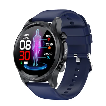 ECG PPG Ceas Inteligent Bărbați Monitorizare a Glucozei din Sânge Temperatura Corpului de Sănătate Smartwatch IP68 rezistent la apa Tracker de Fitness Brățară 7