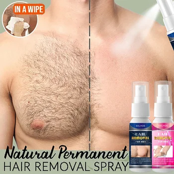 Eficient Nedureroasa De Îndepărtare A Părului De Par Spray Inhibitor De Creștere Barba Bikini Intim Picioare Corpul Axila Faciale Buna Pentru Femeile Om 16