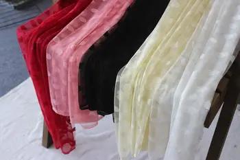 Elastic oval plasă moale, elastic dantela tesatura de îmbrăcăminte DIY fusta bottom rochie accesorii 8