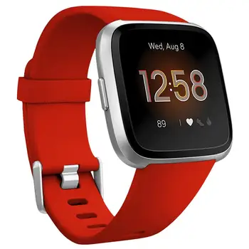 Eroul Pământul de Trupa ceas Curea Pentru Fitbit Versa/2/Lite Silicon colorat Sport Bratara E L Dimensiune de Înlocuire Brățară watchstrap 13