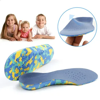 Eva Copiii Semele Ortopedice Pantofi Pad Respirabil Tălpi Picior Plat Suport Arc Copii Orteze Branț Insertii De Pantofi En-Gros 8