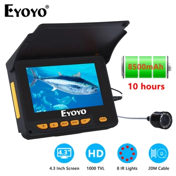 Eyoyo 20M Cablu de Pește Finder 4.3