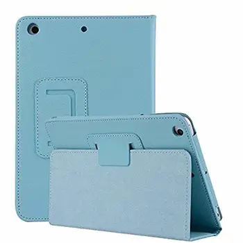 Flip Folio Caz pentru iPad mini 1 2 3 4 5 Ultra Slim Cover Flip Piele PU Pentru iPad Mini Caz de Somn /Wake Auto Litchi Acoperi mini 5 13