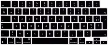 Franceză AZERTY Franța Capac Tastatură Piele pentru MacBook Air 13 M2 13.6 Inch 2022 MacBook Pro 14 2021 M1 Pro/Max & MacBook Pro 16 11
