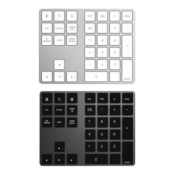 Fără Fir Bluetooth 3.0 Tastatură Numerică 34 Taste Tastatură Digitală pentru Contabil Casier Windows, IOS, Mac OS, Android, PC, Tableta, Laptop 4