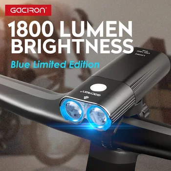 GACIRON V9D-1800 Faruri 1800 lumeni Față de Bicicletă lumina Impermeabil USB Reîncărcabilă 6700mAh Biciclete de lumină, Accesorii 16