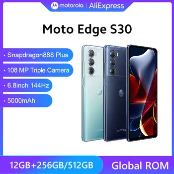 Global ROM Motorola MOTO Marginea S30 5G Smartphone Snapdragon 888 Plus 6.8