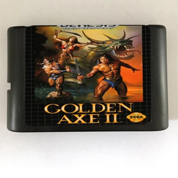 Golden Axe II Joc mai Nou Cartuș de 16 biți Carte de Joc Pentru Sega Mega Drive / Genesis Sistem