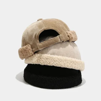 Iarna Cald Pălărie de Moda pentru Femei de Moda Hip Hop Îngroșat Palarie Cald Căciuli pentru Bărbați Streetwear Capace de Pălării, Îmbrăcăminte Accesorii