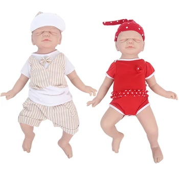 IVITA WG1547 53cm 3.92 kg 100% Corp Plin de Silicon Renăscut Baby Doll Realiste Jucarii pentru Copii cu Haine pentru Copii Cadou de Crăciun 2