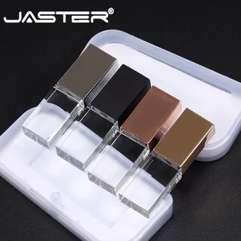 JASTER Moda Cristal USB Flash Pen Drive Logo-ul Personalizat cle USB 2.0 4GB 8GB 16GB 32GB 64GB Cadou de Nunta(Peste 10buc Gratuit Logo-ul) 14
