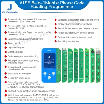 JC V1SE Telefon Ture Ton de Reparare Programator pentru IPhone 7 7P 8 8P X XR XS XSMAX 11 ProMAX 12 13 Baterie de Amprente SN Cititor 5