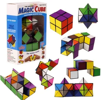Jucarii Educative Pentru Copii De Decompresie Infinit De Plastic Magic Neo Rubix Cube Cubo 14