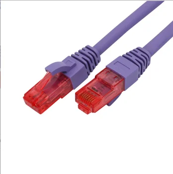 Jul1650 Super six Gigabit cablu 8-core cat6a reț Super six dublu ecranat cablu de rețea rețea jumper bandă largă prin cablu 15