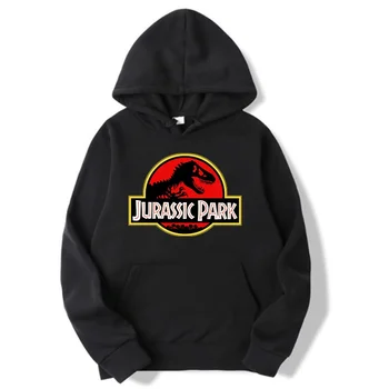 Jurassics Parc Hanorace Dinozaur Lume De Imprimare Streetwear Bărbați Femei Casual Moda Jachete Supradimensionate Hoodie Pulover Treninguri 5