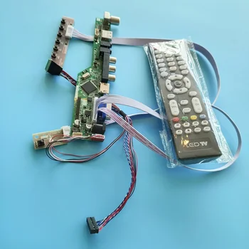 Kit pentru B156XW04 V5/V0/V1/V6 1366x768 40pin Controler de bord VGA USB pe panoul LED TV AV Audio Display LVDS Ecran HDMI LCD de la distanță 2