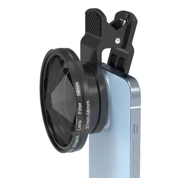 KnightX de telefoane mobile Prism LENTILE cu Filtru 58mm UV CPL ND accesorii de fotografie Macro Lentilă Pentru iPhone 11 12 13 Xiaomi Samsung 9