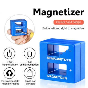 KUNLIYAOI 1 PC de Înaltă Calitate Magnetizer Demagnetizantă Instrument Albastru Șurubelniță Magnetică a Ridica Instrumentul de Șurubelniță 1