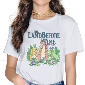 Land before Time Pastelate Prieteni Feminin Tricouri Dinozaur T-shirt Kawaii Vintage Haine de sex Feminin 10