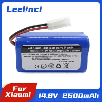 Leelinci 14.8 V 18650 2600mah Baterie cu Litiu Pentru XiaoMi G1,Pentru Panasonic MC-WRC53,Pentru Phicomm X3,Pentru FLYCO FC9601,FC9602 Robot 7