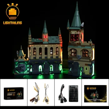 LIGHTAILING Lumină LED-uri Kit pentru 76389 Blocuri Set (NU se Includ în Model) Cărămizi Jucarii pentru Copii 15