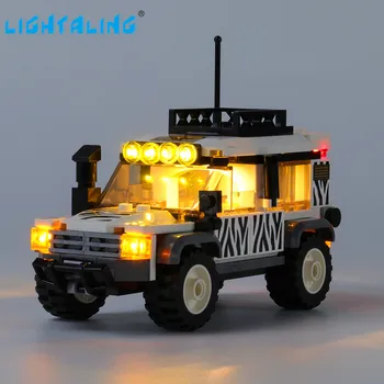 Lightaling Lumină Led-uri Kit Pentru 60267 ORAȘ Seria Safari Off-Road 14