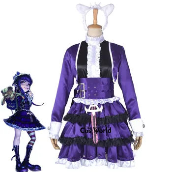 LOL Gothic Lolita Annie Maid Dress Uniform Tinuta Jocuri Personaliza Costume Cosplay 8