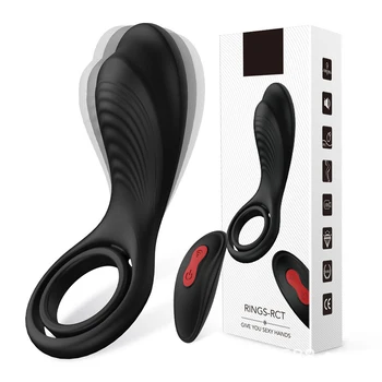Masculi Penis Vibrator Cock Ring Wireless Vibratoare Jucarii Sexuale Pentru Barbati, Cuplu Masturbari Vibratoare Pentru Masaj Stimulator Adult Sex Produsele 16