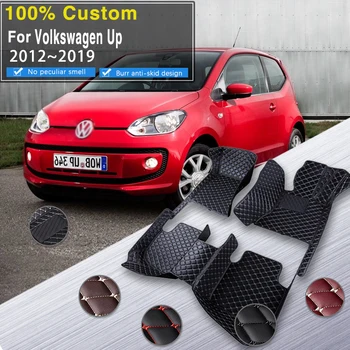 Masina de Podea Pentru VW Volkswagen Up 2012~2019 Impermeabil Tapete Automotivo Para Carro Covorase Auto Accessoire Voiture Accesorii Auto