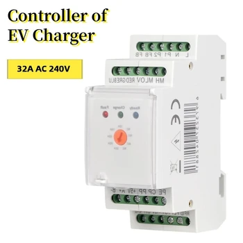Masina electrica accesorii EKEPC2 Evse EPC Controlere Electronice Protocol Chontroller Încărcător EV Statia de Cablu Priza 32A AC 240V 1