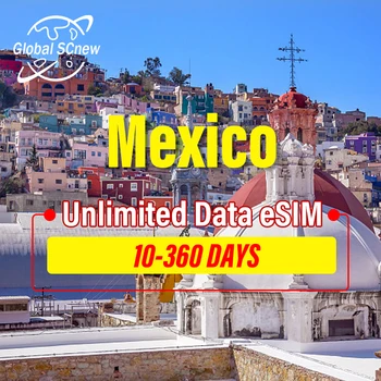 Mexic Prepaid Cartela Sim,4G, cartela sim de date,Internet nelimitat Planurile de Date,Du-te în Străinătate sim card de date 9