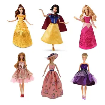 Moda Stil 2 /Lot in Miniatura Papusa Accesorii Kawaii Articole Copii Jucarii Lucruri Pentru Barbie Elisa DIY Sos Cadou